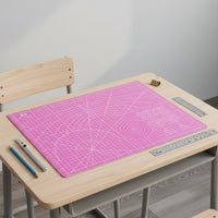 Reversible A3-Size-Sized Cutting Mat Thick Self-Healing Cutting Mat Accurate Heavy Duty for Crafters, Quilters, Quilting