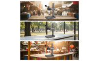 Manual Can Seamer Hand-Operated Can Seamer with Lever Countertop for Beverage Shops, Drink Kiosks