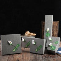 Luxury Jewelry Gift Box with Handbag for Rings and Bracelets