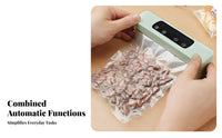 Portable Vacuum Sealer ABS Body Compact Vacuum Sealer for Outdoor