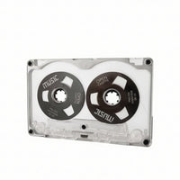 Blank Audio Recording Cassette Tape Clear Blank Audio Cassette Analog