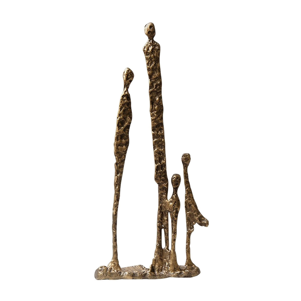 Metal Sculpture Minimalist Abstract Sculpture Contemporary Metal Figurine for Homeowners, Art Collectors, Living Room, Entryway, Shelf