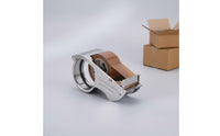 Packing Tape Side Loading Design Stainless Steel Tape Dispenser Low Noise