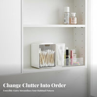 Transparent Front Under-Shelf Storage Bin Wall-Mounted Cabinet Organizer Clear View Bathroom Container Space-Saving for Homeowners, Renters, Students, Dorm Room, Kitchen
