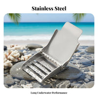 Stainless Steel Buckle Underwater Diving Weight Belt Heavy Duty Underwater Weight Belt for Spearfishing, Outdoor Water, Pool Training