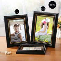 European Retro Photo Frame for Tabletop Display, 6x8 inch and A4 Sizes, Classic Design