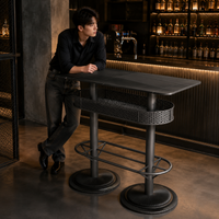 bar stool and table set