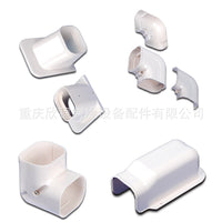 PVC Air Conditioner Line Set Cover and Decorative Pipe Channel