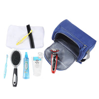 Men's Portable Travel Toiletry Bag Waterproof Cosmetic Organizer for Skincare & Toiletries