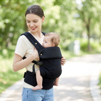 Soft Structured Carrier Lightweight Baby Carrier with Padded Straps Cozy