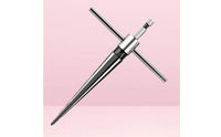 Long-Lasting Steel T Handle Tapered Reamer Clean Material Removal Tapered Reamer Versatile Manual Hole Enlarger Hardened Cutting Edges for Luthiers, Guitarists, Instrument Maintenance, Workshop