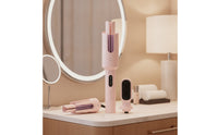 Multi-Styler with Detachable Head Adjustable Temperature Interchangeable Hair Styling Tool for Home, Travel