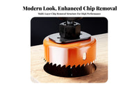 Cuts Multiple Materials High Precision Cutting Downlight Installation Tool Teeth for Woodworkers, Carpenters, Electrical Work