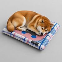 Dog Cooling Mat Gel Filled Square Waterproof Pet Mat for Summer Heatwaves