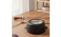 Electric Adhesive Melting Pot Compact Adhesive Heater Corded Portable for Crafters, Beauticians, Craft Room, Desktop, Salon
