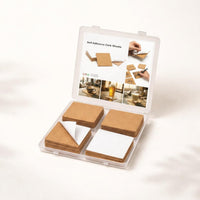 50 Pieces Self Cork Tile Easy to Cut 4 X 4 Cork Tile Odorless