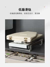 蔻丽烫衣板家用折叠衣帽间柜内隐藏式推拉阻尼衣柜电熨斗熨衣板