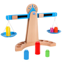 Early Learning Wooden Balance Scale Toy