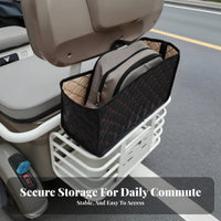 Dustproof Tricycle Basket Liner All-Season Use Rear Rack Storage Liner Long-Lasting for Commuters, Parents, Commuting, Travel