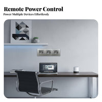 Smart Wall Socket Timer and Schedule Function European WiFi Power Socket Glass Panel Wall Outlet Family Sharing for Homeowners
