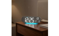 Multifunction Desk Clock Illuminated Base Tabletop Gadget Nightlight