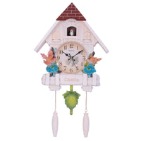 Cuckoo Style Clock with Pendulum Decorative for Bedroom, Kids
