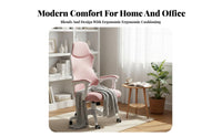Ergonomic Design High-Back Reclining Chair with Footrest 360° Swivel Reclining Task Chair with Footrest Adjustable Support Office Furniture Reclines up to 165 Degrees for Work-from-Home Workers, Students, Gamers, Restping, Gaming, Studying, Workplace