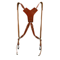 Leather Camera Harness Heavy-Duty Camera Harness with Y-Back Rugged Long-Lasting for Wedding Photographers, Weddings