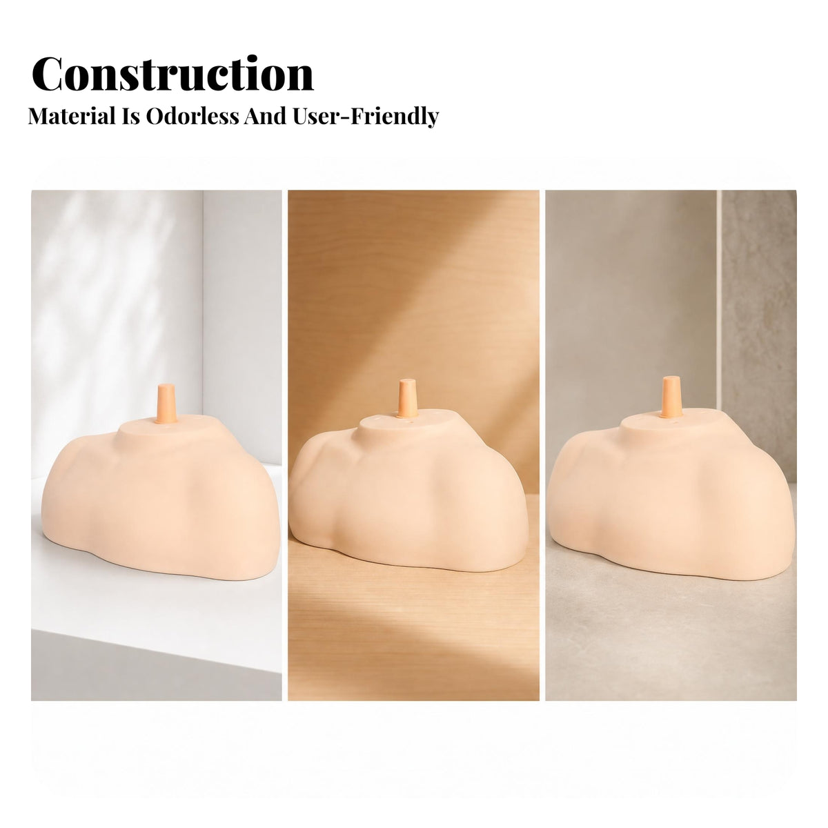 Molded Shoulder Mannequin Base Upright Post Mannequin Head Shoulder Stand