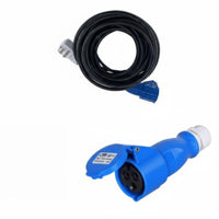 Thickened Copper Core RV Power Cord Heat Resistant Recreational Vehicle Extension Cord Watertight Molded Ends for Outdoor
