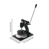Manual Sample Cutter with Lever Heavy-Duty Circular Sample Cutter Clean Tool for Technicians, Production Floors
