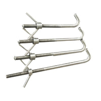 Marine Boarding Ladder Fixing Hook M24x600mm Stainless Steel