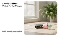 One-Hand Grip Handheld Cat Teaser Compact Electric Cat Teaser Launcher for Cats