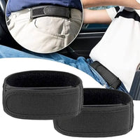 Adjustable Elastic Waist Belt Quick-Fastening No-Buckle Belt Lightweight Slim-Profile for Travelers, Commuters, Travel