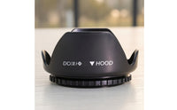 Blocks Stray Light Lotus Lens Hood Reduces Flare Petal Lens Hood Safeguarding Sun Shade Matte for Photographers