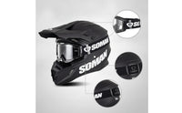 Motocross Helmet Vented Dirt Bike Helmet Lightweight Rugged for off-Road Riding