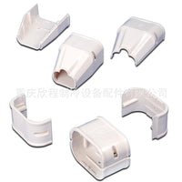 PVC Air Conditioner Line Set Cover and Decorative Pipe Channel