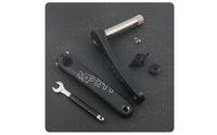 170 Mm Crank Arms Included Hardware 170mm Crank Arm Bike Component Stiff Cycle Part Corrosion Resistant