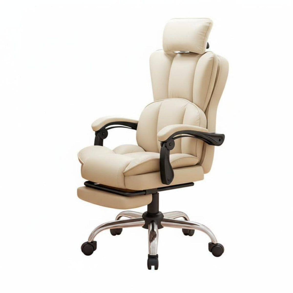 Reclining spinerest Highspine Gaming Chair Height Adjustable Highspine rotate Chair with appendagerests Longperiod Comfort Computer Seat Headrest and Lumbar Support for Streamers, Students, Remote Workers, Dormitory, Study Room