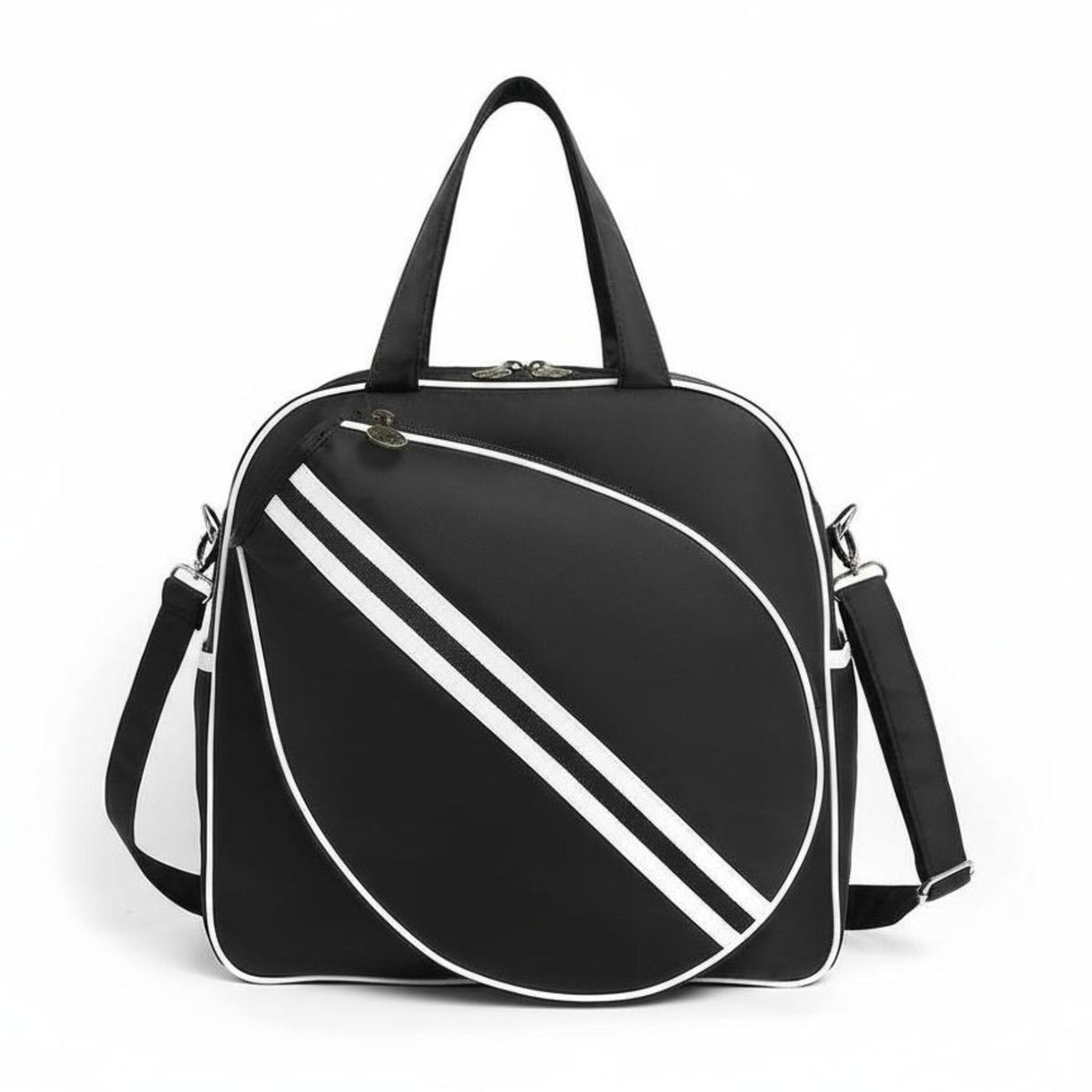 Badminton Racket Shoulder Bag Adjustable Strap Versatile Tennis Paddle Racket Tote for Travel