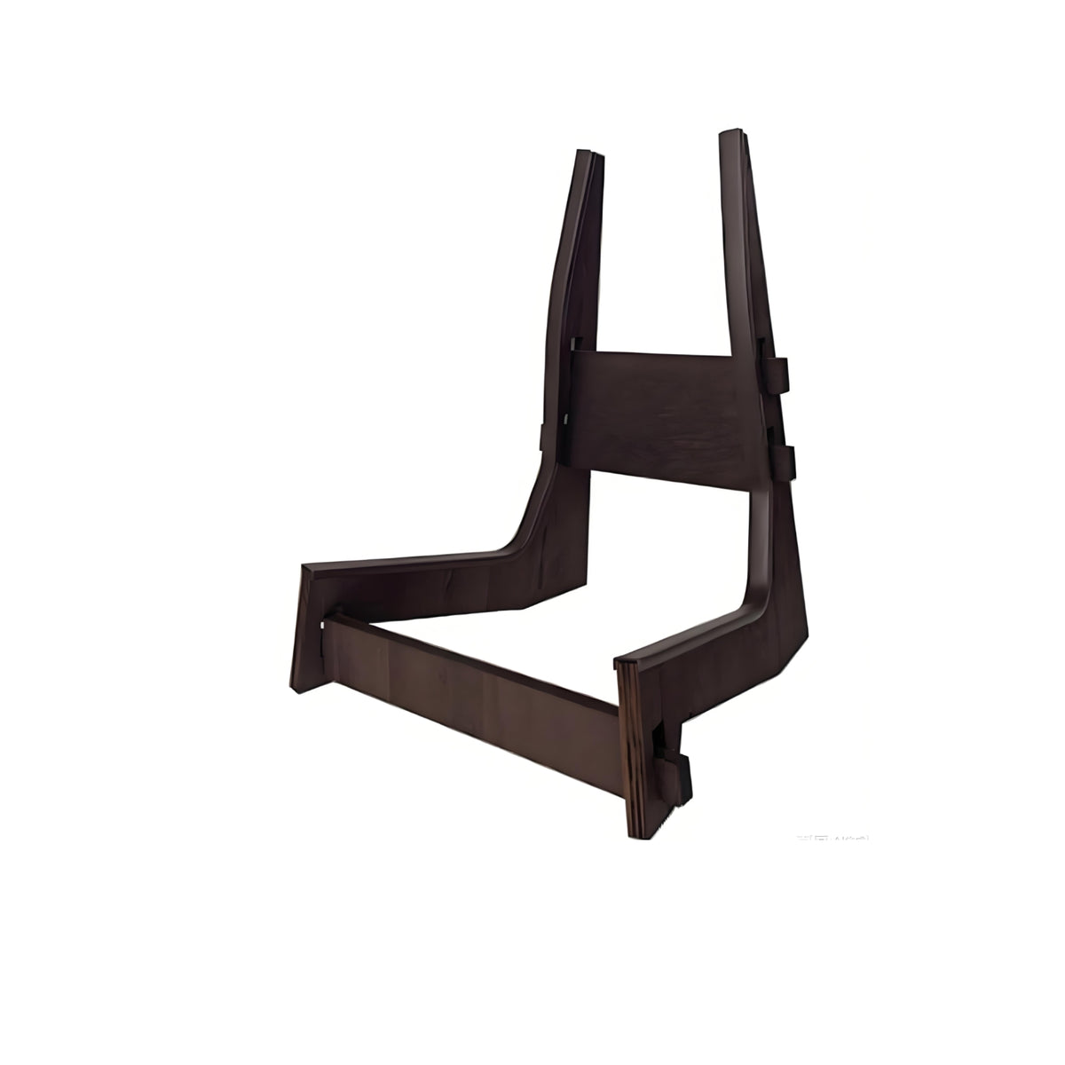 Sturdy Standing Guitar Rack Stable Base Wood Guitar Stand Hardwood Instrument Storage Space Saving for Music Room