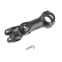 Aluminum Alloy Stem Riser Marked Scale Bike Stem Riser Adjustable Handlebar Extender Clamp Style Hex Keys Included