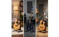 Guitar Stand Padded A Shape Guitar Stand Portable for Instrumentalists, Students, Home Studio