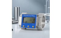 Waterproof Turbine Liquid Gauge High-Temperature Resistant Flowmeter with Electronic Display Threaded Flowmeter Aluminum Alloy for Technicians, Operators, Pipelines, Workshops, Plants