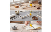 Clear Incense Extruder with Transparent Barrel Compact Incense Extruder Reusable Tool Long-Lasting for Beginners