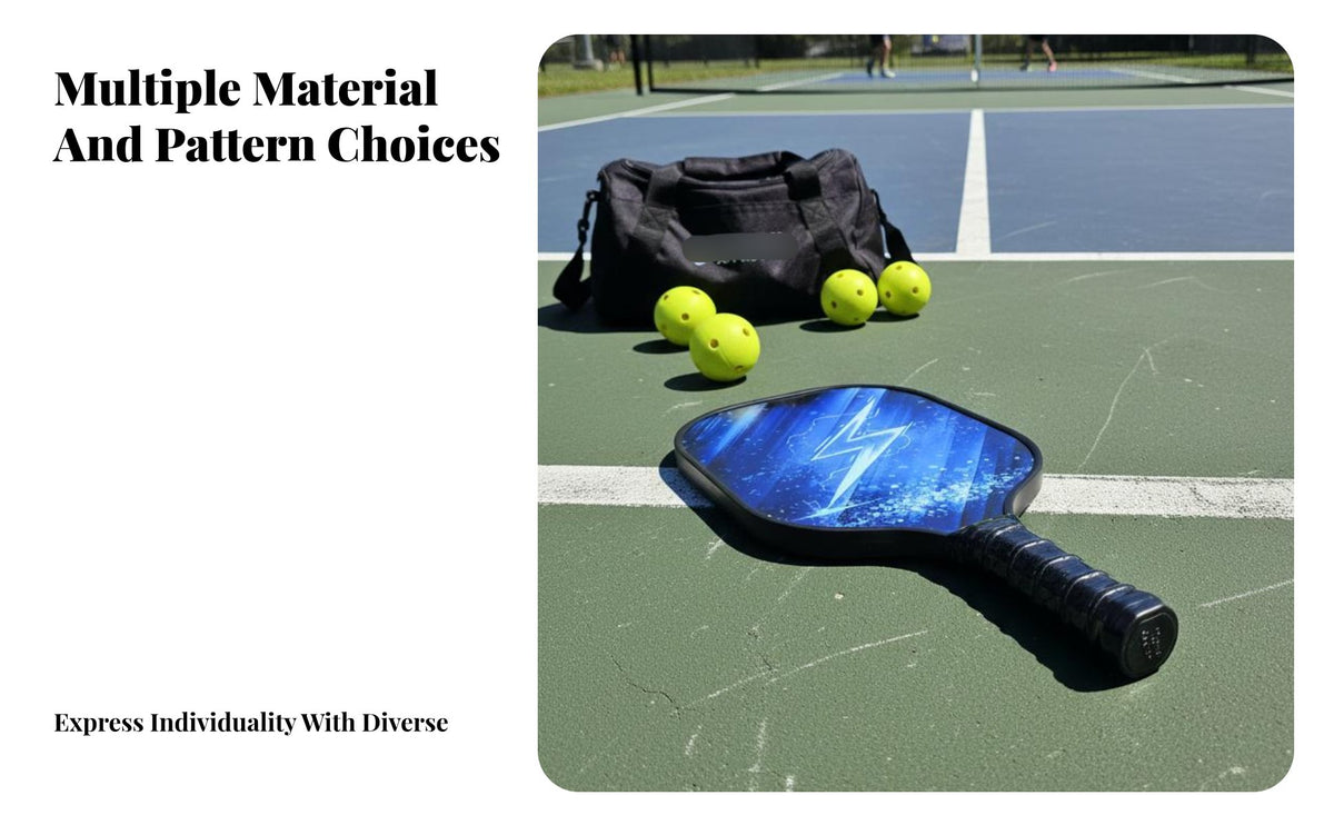 Pickleball Paddle USAPA Approved Edgeless Pickleball Paddle Wear-Resistant Comfortable Grip for Beach