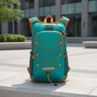 Lightweight Travel Backpack Scratch-Resistant Hiking Rucksack Reflective Strip Biking Backpack for Mountaineering
