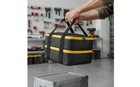 Tool Carrying Case Large Capacity Portable Carry Bag Tear-Resistant Electronics Organizer Case for DIY Users, Workshop, Garage, Travel