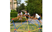 Kids Climbing Dome Holds Dome Climbing Frame Red Joints Playground Equipment for Backyard
