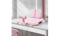 Posture Correction Aid Ergonomic Writing Board with Reading Stand Desk Study Helper Angled for Children, Homework